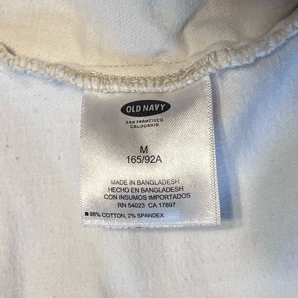 Medium Old Navy White Denim Jacket - Picture 4 of 7